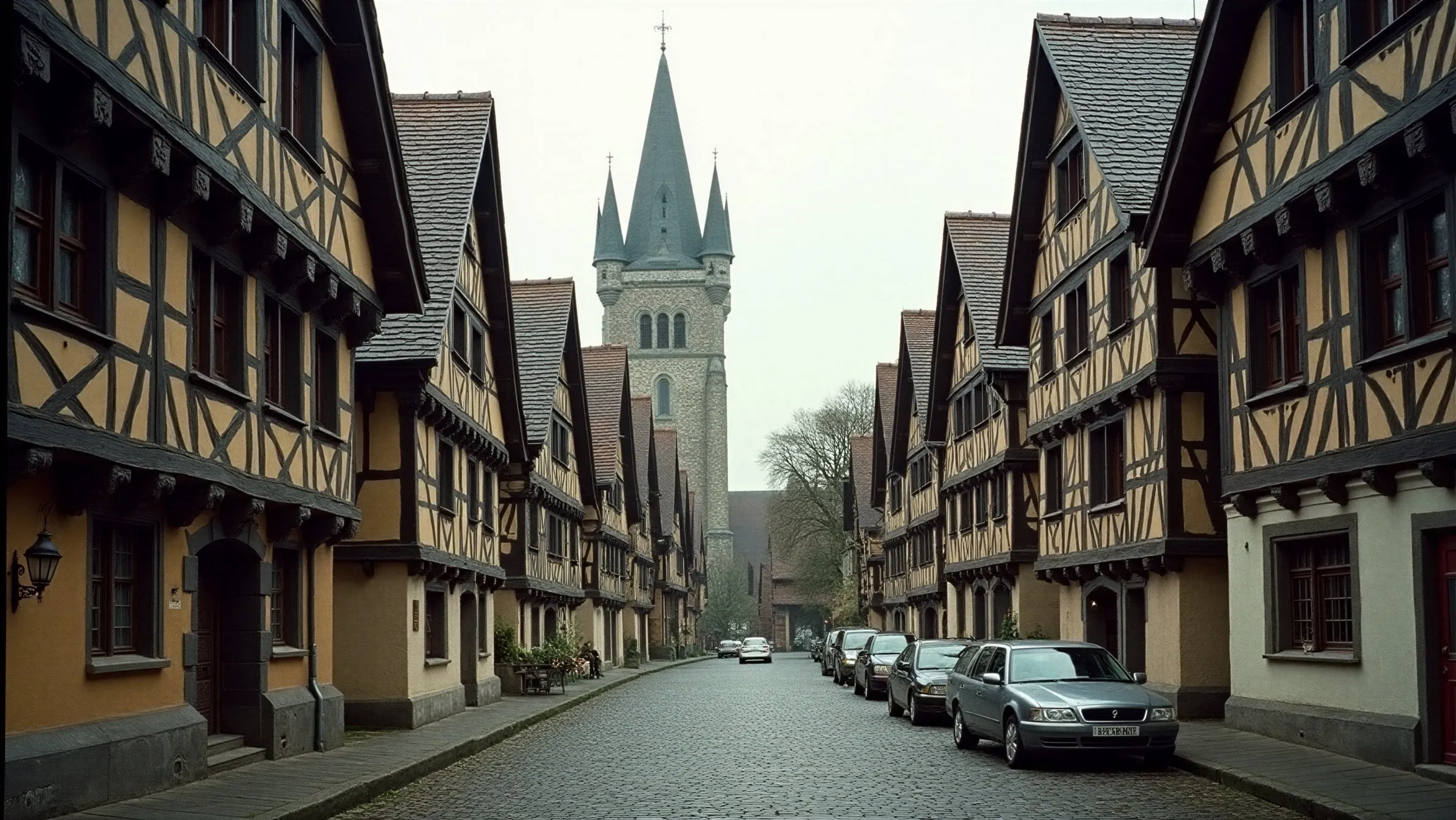 Strassenzug in Hildesheim